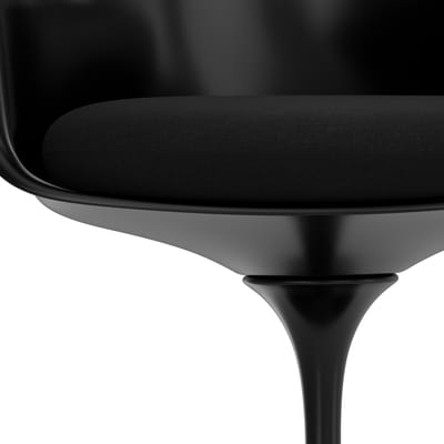 Knoll International Saarinen Tulip Armleunstoel - Tonus 4 (128) - black - zwart
