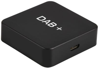 DAB Autoradio, DAB/DAB + Box Digitale Radio, DAB Tuner, DAB Ontvanger met Antenne, FM Transmissie, USB Voeding voor Autoradio Android 5.1 en Hoger