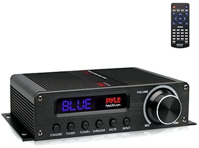 Draadloze Bluetooth Audioversterker - 100W 5.1 Kanaal Home Theater Stereo Ontvanger met HDMI, AUX en FM Antenne