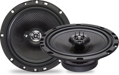 Caliber Auto Speakers - Autospeakers 16,5 cm - 30 mm Mylar Dome Tweeters - 240 Watt Totaal Vermogen - 2-weg Coaxiaal Luidspreker set (CDS6)