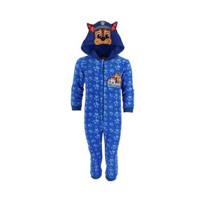 Paw Patrol Onesie - Maat 98/104 - Polyester - Pyjama - Blauw