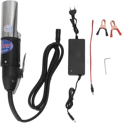 Dailygoods - Elektrische Fish Scaler - Krachtige Fish Scale Remover - Volautomatisch - EU Plug - Vis Schubben Verwijderen - Voor Thuisgebruik - Compact