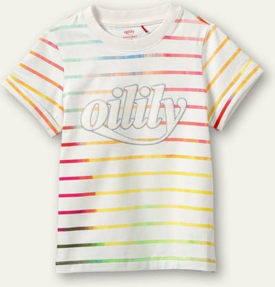 Oilily Tuk - T-Shirt - Jongens - Wit - 98/3T