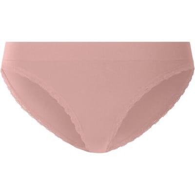ESMARA Set van 3 dames onderbroeken met kant (Roze, S (36/38))