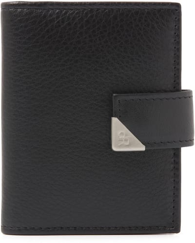 Pasjeshouder mannen | Pasjeshouder uitschuifbaar | Pasjeshouder vrouwen | Pasjes houder | Pasjeshouder leer | Pasjeshouder met drukknop | RFID | Cadeau voor mannen | 15692