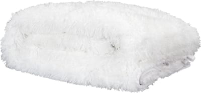 Nordix Verzwaringsdeken - 7kg - Bedsprei - 150x200cm - Wit - Faux Fur