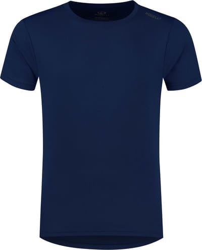 Rogelli Promo Heren Hardloopshirt - Korte mouw - Donkerblauw