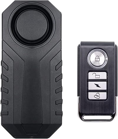 Fiets Alarm - Diefstalalarm Scooter - Voertuig Beveiligen - Waterdicht IP66 - 113dB - Zwart