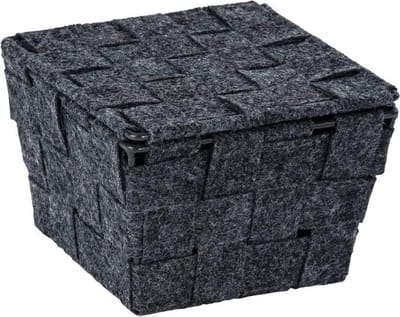 Wenko Opbergmand Adria Feltro 14 Cm Polyester Antraciet