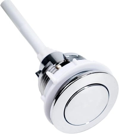 38mm Toilet Cistern Drukknop voor Waterreservoir - Enkelvoudige Spoelknop voor Badkamer en Toilet Accessoires
