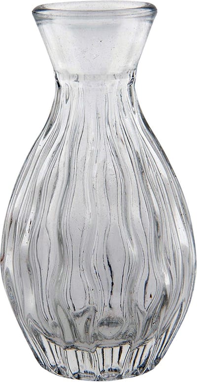 Clayre & Eef Vaas Ø 6x11 cm Glas