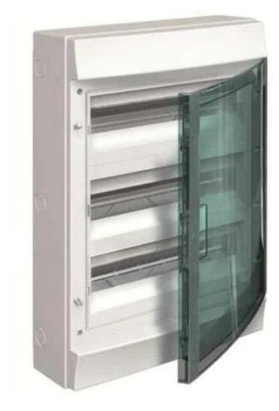 Wand Verdeelkast - Groepen Kast - Elektrische Installatie - IP65 Waterdicht - 54 Modules - Grijs