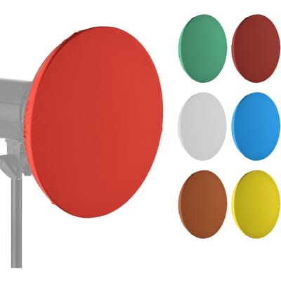 Couverture de diffuseur douce en tissu pour ombre de lumière de photographie, 7 pièces de 55cm 42cm