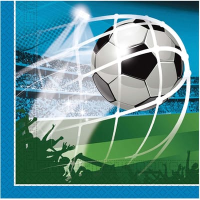 Globos Paper Napkins FSC Football Fans 20 pcs.