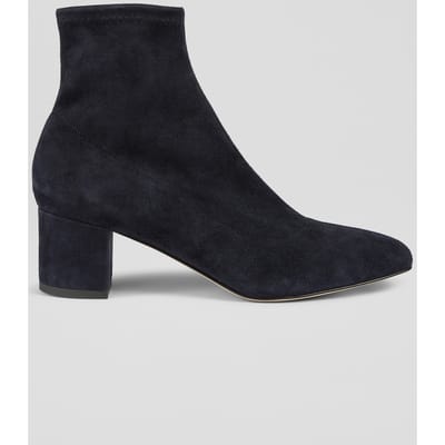 LK Bennett Ab Grove Stretch Boot Navy Maat: 35 | Laarzen Outlet | Dames | Blauw