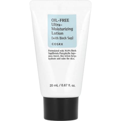 CosRx, Lotion ultra-hydratante sans huile à la sève de bouleau, 0,67 fl oz (20 ml)
