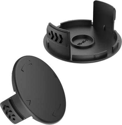 2-Pack Grastrimmer Spoelafdekking voor Vervanging, Geschikt voor Diverse Trimmers, Duurzaam en Betrouwbaar Accessoire voor Tuinonderhoud