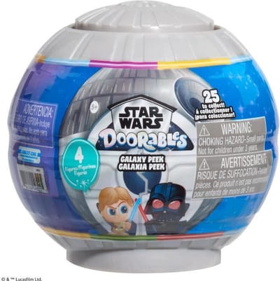 Verzamelbeeldjes - STAR WARS - Galaxy Peek capsule - 4 beeldjes, 4 cm, 25 om te verzamelen