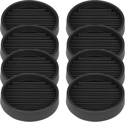 Antislip Meubelpads - 2,5 Inch Ronde Rubberen Meubelzwenkbekers (8 Stuks) voor Vloerbescherming