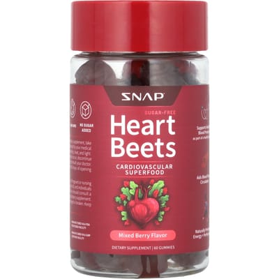 Snap Supplements, battement de cœur, baies mélangées, 60 gommes