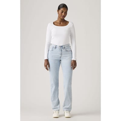 straight fit jeans van katoenmix model '501®'