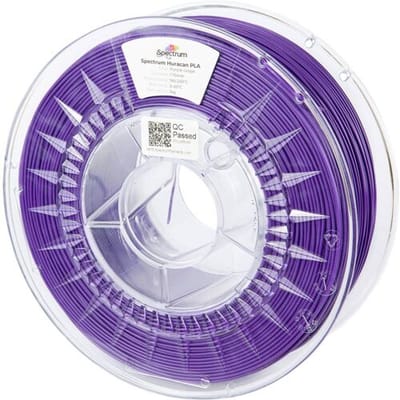 Spectrum Filaments 80927 Huracan PLA PURPLE GRAPE Filament PLA kunststof Highspeed filament, Verhoogde extrusionsrate 1.75 mm 1000 g Lila 1 stuk(s)