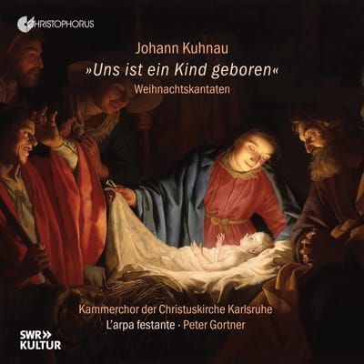 Kammerchor Der Christuskirche Karlsruhe - Kuhnau: Uns Ist Ein Kind Geboren - Christmas Cantatas (CD)
