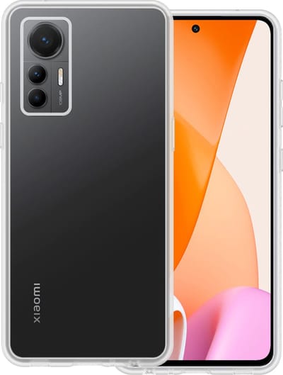Hoesje Geschikt voor Xiaomi 12 Lite - Sterk & Shockproof - Hoes Cover - Siliconen Case - Transparant