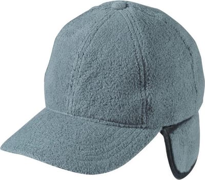 Myrtle Beach Volwassenen Unisex 6 Panel Fleece Cap met Oorkleppen (Grijs)