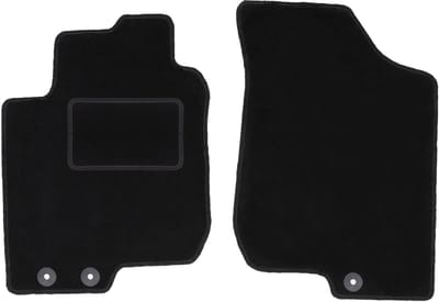Voormatten zwart voor: Kia Cee`d I hatchback, SW, stationwagen, coupé (2006-2012)