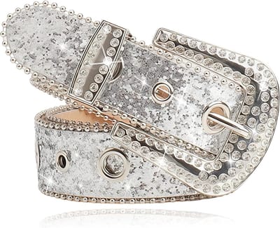 Rock Punk Y2K Riem voor Dames en Heren - Goth Leren Riem en Gothic Kledingaccessoires voor een Edgy Look