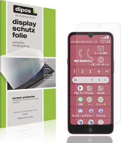 dipos – 4x Matte Beschermfolie geschikt voor FCNT Rakusuma Lite | Krasbestendige & antireflecterende Screenprotector Ultra-Thin