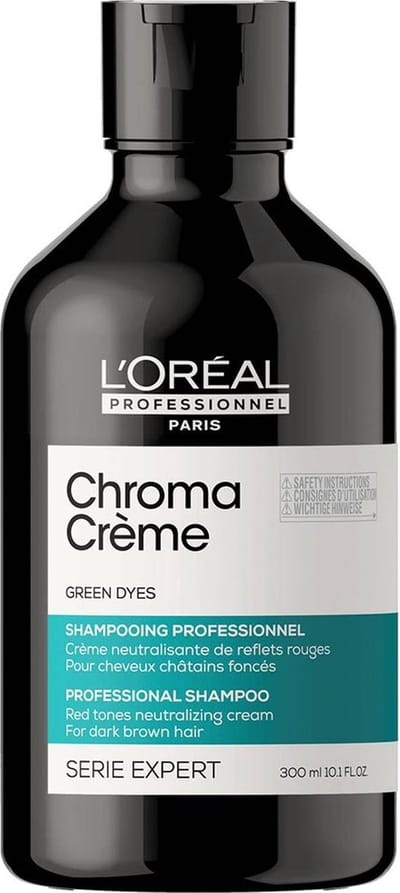 L'Oreal - Chroma Crème Green Dyes Shampoo - 300ml