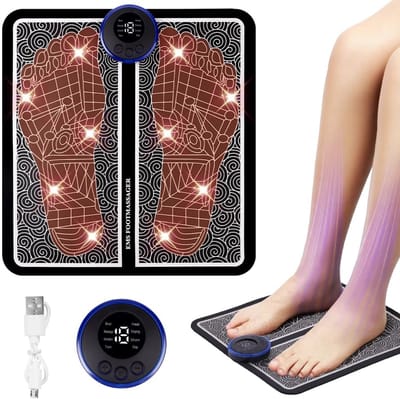 Dailygoods - Elektrisch Voetmassageapparaat met 8 standen