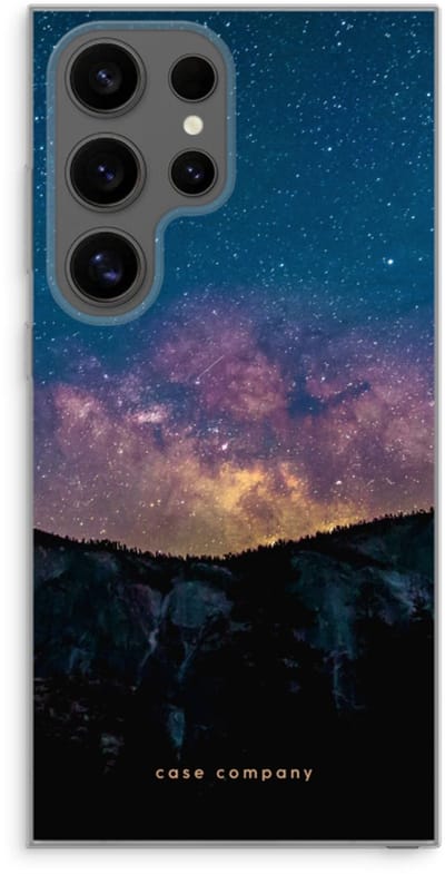 Case Company® - Hoesje geschikt voor Samsung Galaxy S24 Ultra hoesje - Travel to space - Soft Cover Telefoonhoesje - Bescherming aan alle Kanten en Schermrand