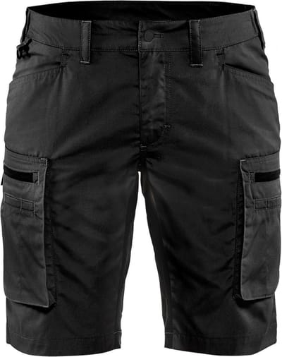 Blaklader Dames Service Short met stretch 7149-1845 - Zwart - C30