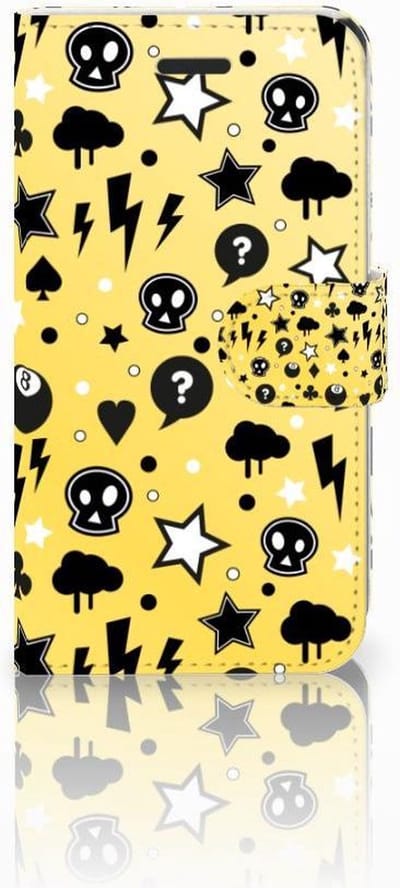 Telefoonhoesje met Naam Samsung Galaxy Xcover 3 | Xcover 3 VE Punk Geel