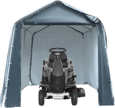 Tuinberging - Buitenopslag Tent - Opslag van fietsen - UV-bestendig frame - 24 M3 - Grijs