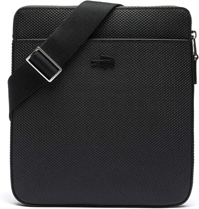 Herentas Schoudertas - Crossbody Tas - Dagelijks Gebruik - Luxe Casual Wear - 1x1x1 cm - Zwart