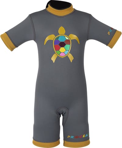 Kids shorty schildpad | grjis-geel | 4-6 jaar / 4XS