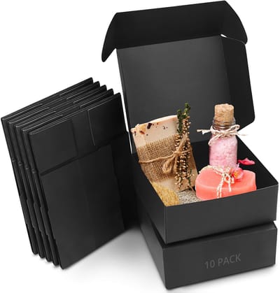 Allecto - Zwarte Hobby Kado Dozen - Cadeauverpakking - Makkelijk in