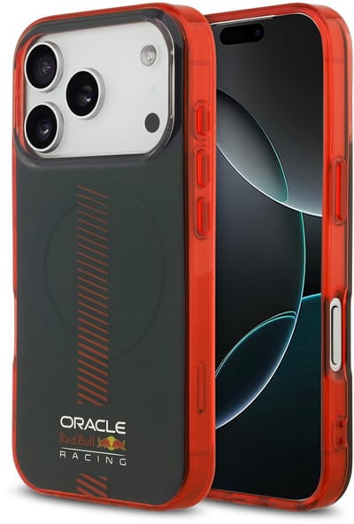 Red Bull Racing Back Cover - iPhone 17 Pro - Navy - Magsafe - Double Layer - Sportief Design
