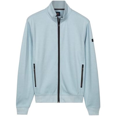 Baileys – Heren Vest – Katoenen Vest – Casual - Two-tone Sweatvest – Lichtblauw – 612246-62