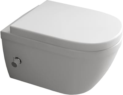 Dailygoods- Hangtoilet met bidetfunctie - Randloos - Douchetoilet - Softclose wc-bril - Nano-coating - Eenvoudig te reinigen