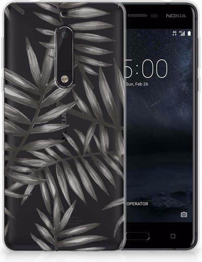 Nokia 5 TPU Case Leaves Grey