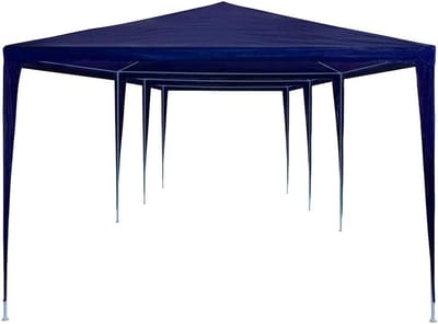 Tuinpaviljoen Partytent - Feesttent Buiten - Gezellige Bijeenkomsten - Waterdicht UV-bestendig - 3 x 9 meter - Blauw