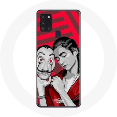 Samsung Galaxy A21S hoesje La casa de papel Nairobi Fanart