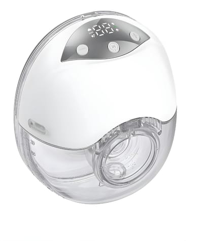 AHD® Borstkolf - Handsfree Borstkolf - Elektrische Borstkolf - Handkolf - Draadloze Borstkolf - Wit - 19cm x 15cm x 9cm