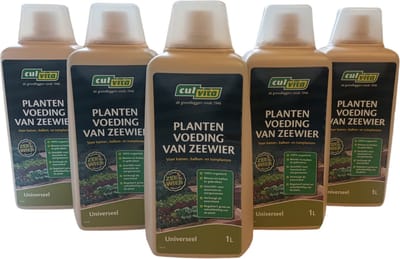 Plantenvoeding van zeewier (5 liter) - ecologisch plantenvoeding - organische plantenvoeding - natuurlijke plantenvoeding - plantenvoeding ecologisch