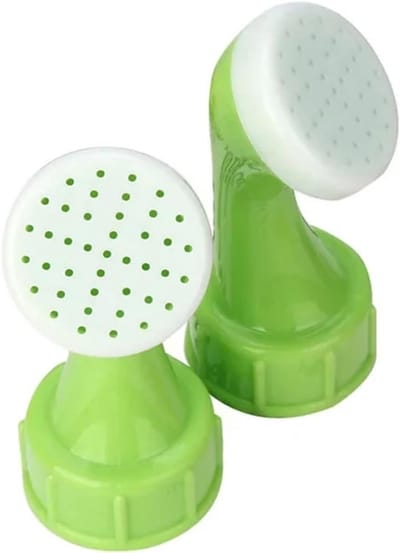 Tuin Sproeiers - Watergevers Planten - Automatische Bewatering - Verstelbare Flesdoppen - 7x3cm - Groen